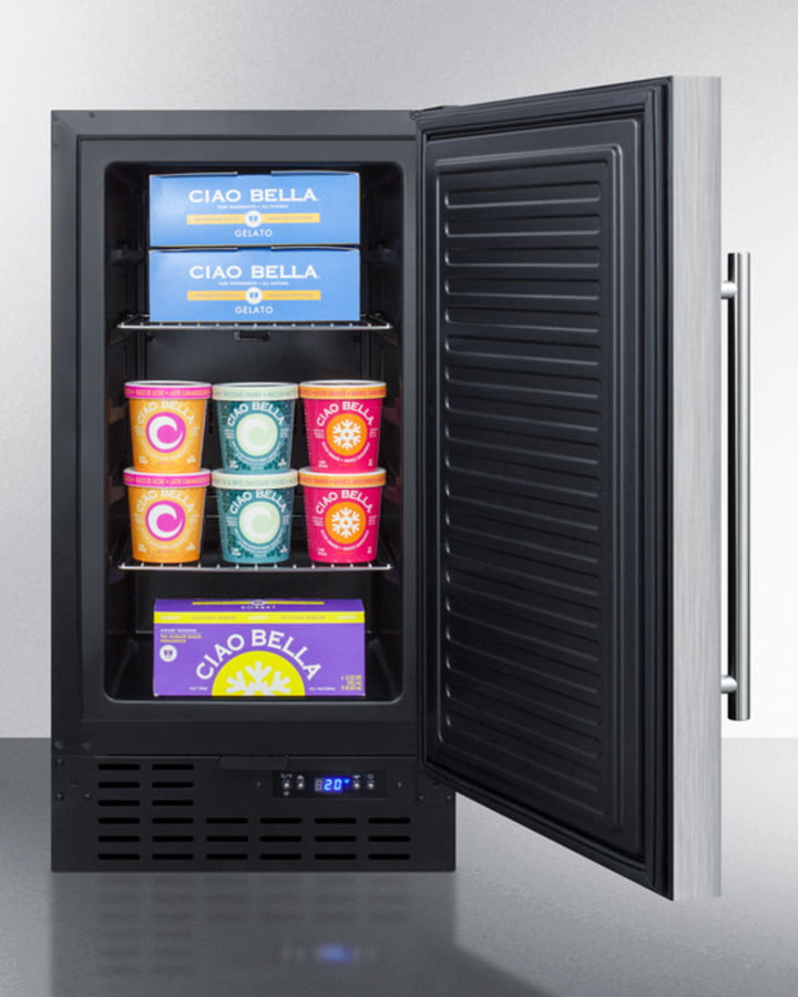 Summit SCFF1842CSSADA 18" Built-In All-Freezer, Ada Compliant