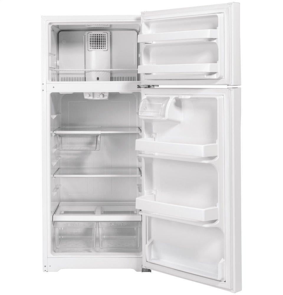 Ge Appliances GTE17GTNRWW Ge® Energy Star® 16.6 Cu. Ft. Top-Freezer Refrigerator