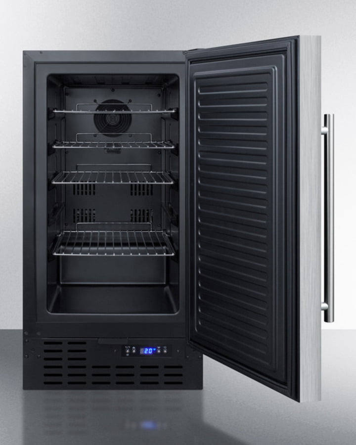 Summit SCFF1842CSS 18" Built-In All-Freezer