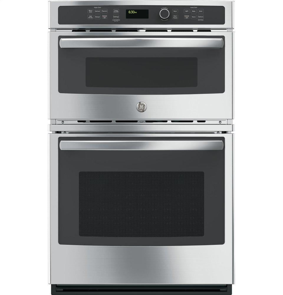 Ge Appliances JK3800SHSS Ge® 27" Built-In Combination Microwave/Thermal Wall Oven