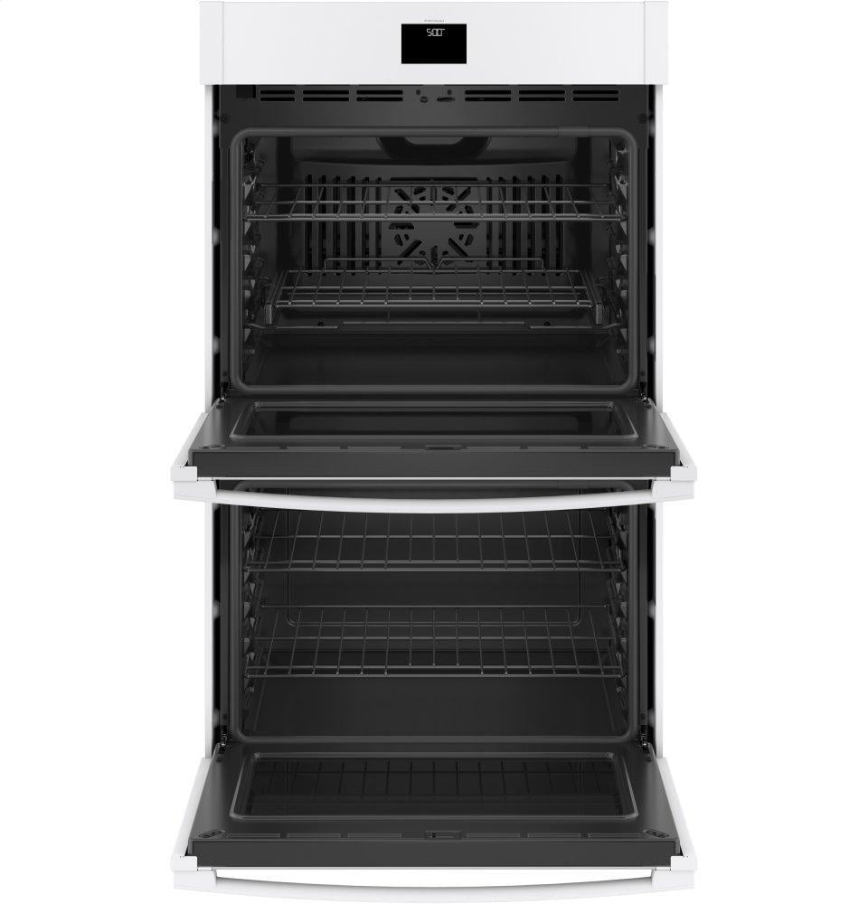 Ge Appliances JTD5000DNWW Ge® 30" Smart Built-In Self-Clean Convection Double Wall Oven With Never Scrub Racks