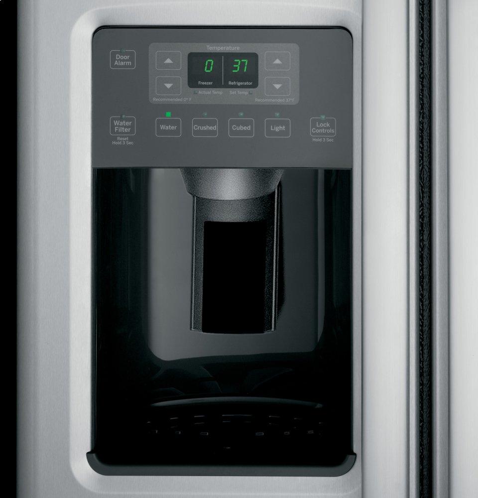 Ge Appliances GSS23HSHSS Ge® 23.2 Cu. Ft. Side-By-Side Refrigerator
