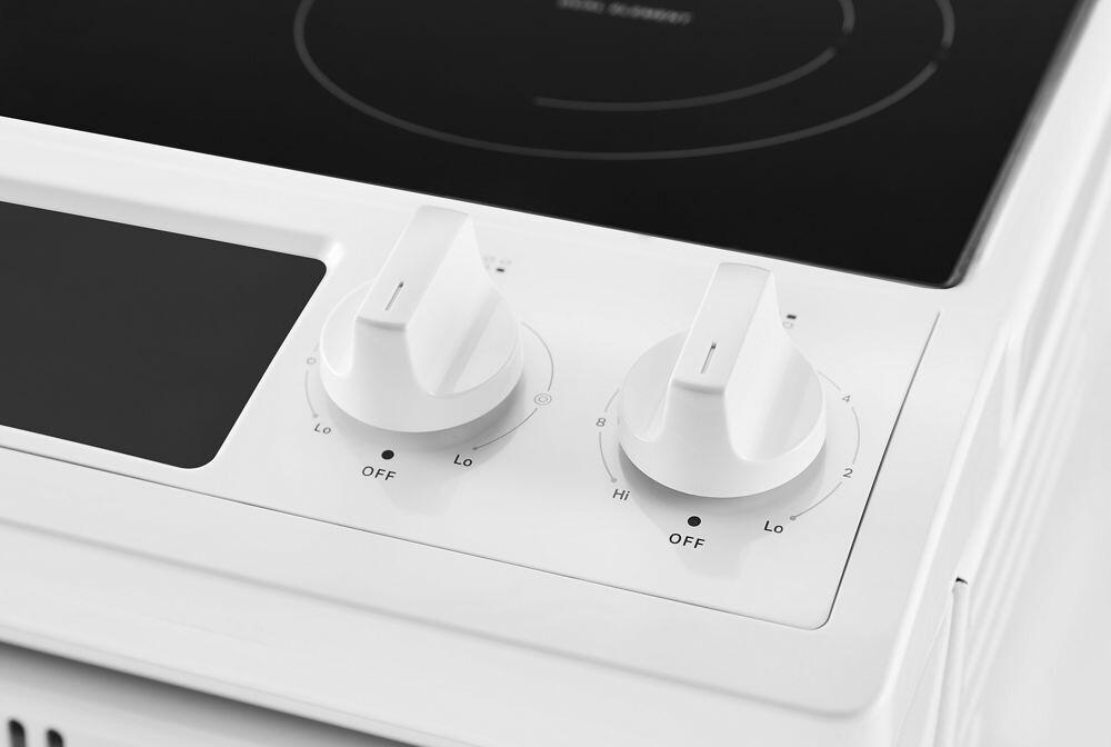 Whirlpool WEE515S0LW 4.8 Cu. Ft. Whirlpool® Electric Range With Frozen Bake™ Technology