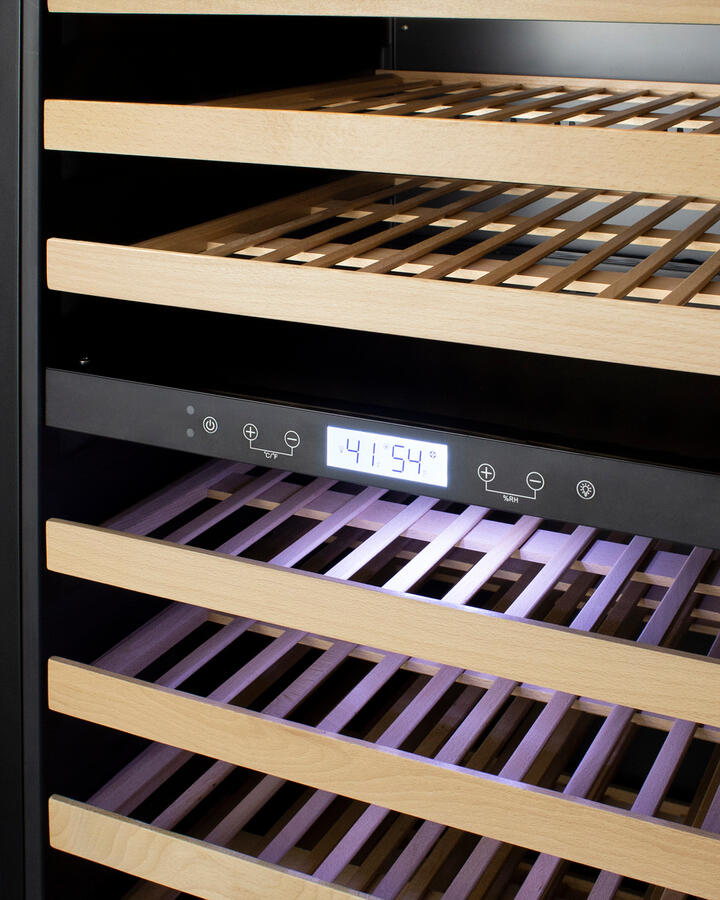 Summit SWC1966BCSS 24" Wide Dual Zone Wine Cellar