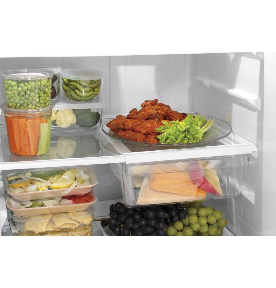 Ge Appliances GIE22JTNRBB Ge® Energy Star® 21.9 Cu. Ft. Top-Freezer Refrigerator