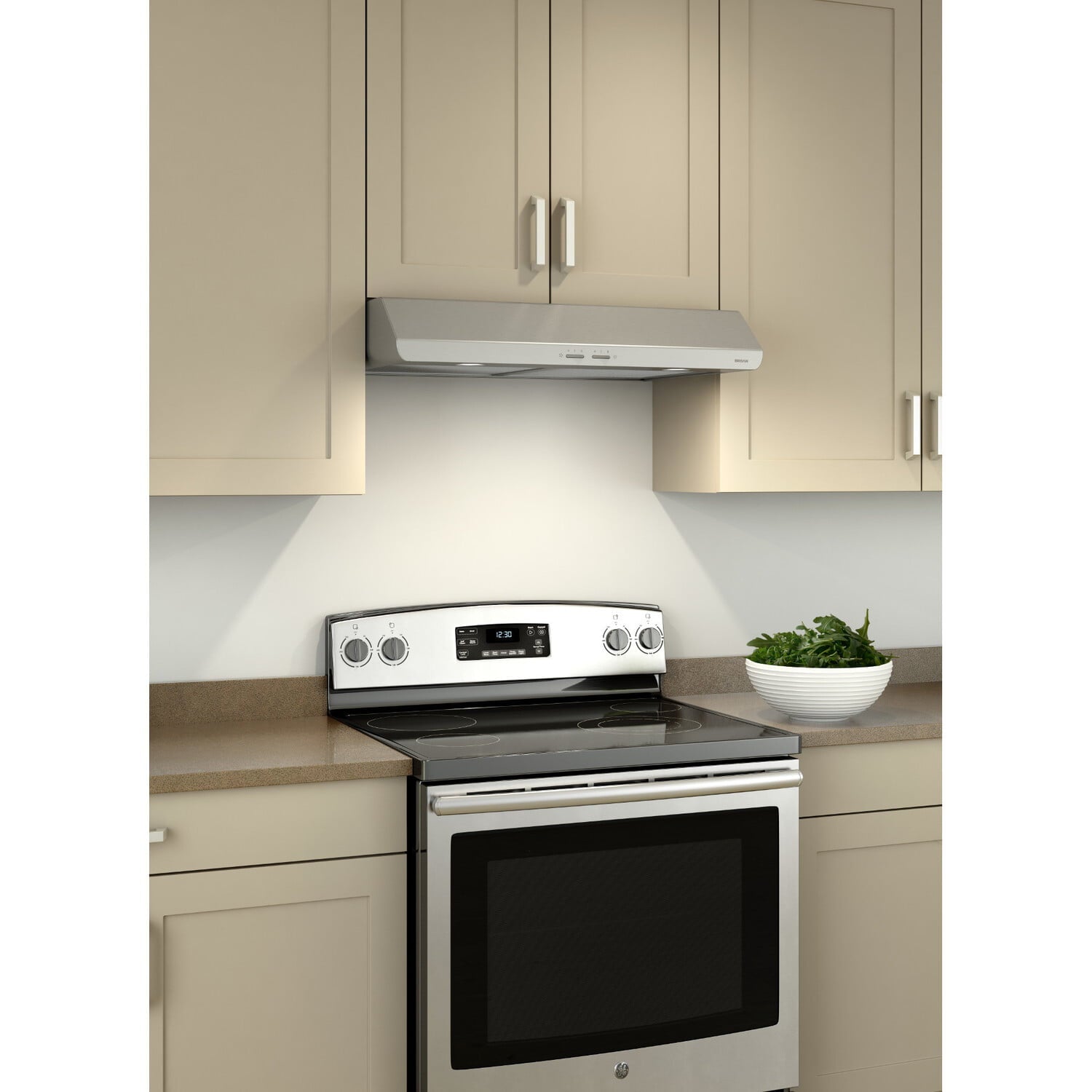 Broan BKSH130SS Broan® 30-Inch Convertible Under-Cabinet Range Hood, 250 Cfm, Stainless Steel