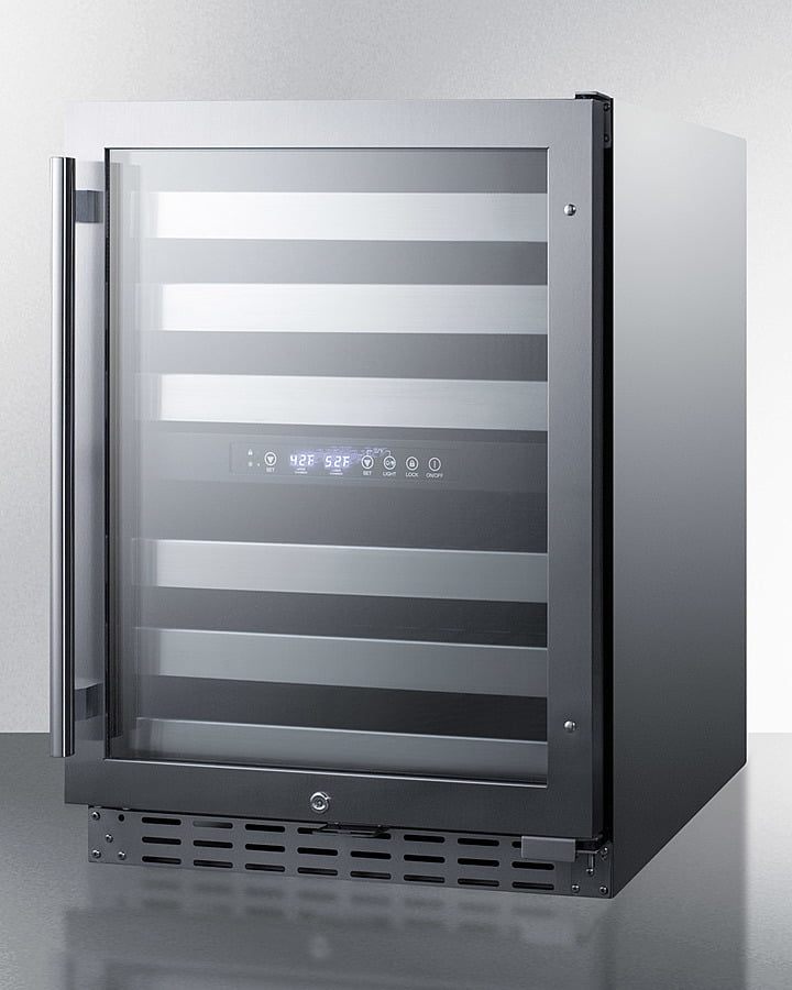 Summit ALWC532CSS 24" Wide Built-In Wine Cellar, Ada Compliant