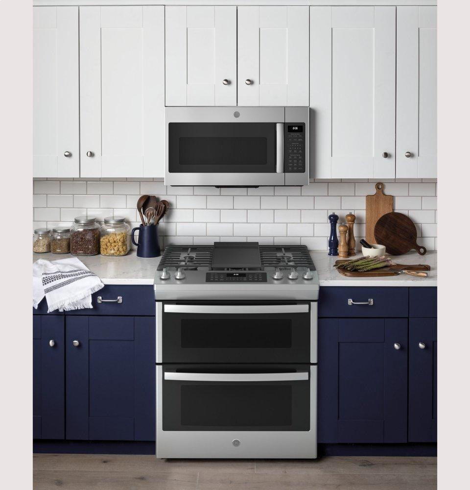 Ge Appliances JGSS86SPSS Ge® 30" Slide-In Front Control Gas Double Oven Range