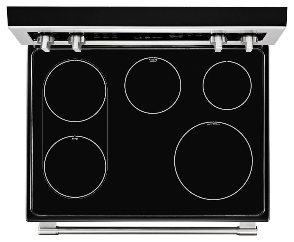 Maytag MET8800FZ 30-Inch Wide Double Oven Electric Range With True Convection - 6.7 Cu. Ft.