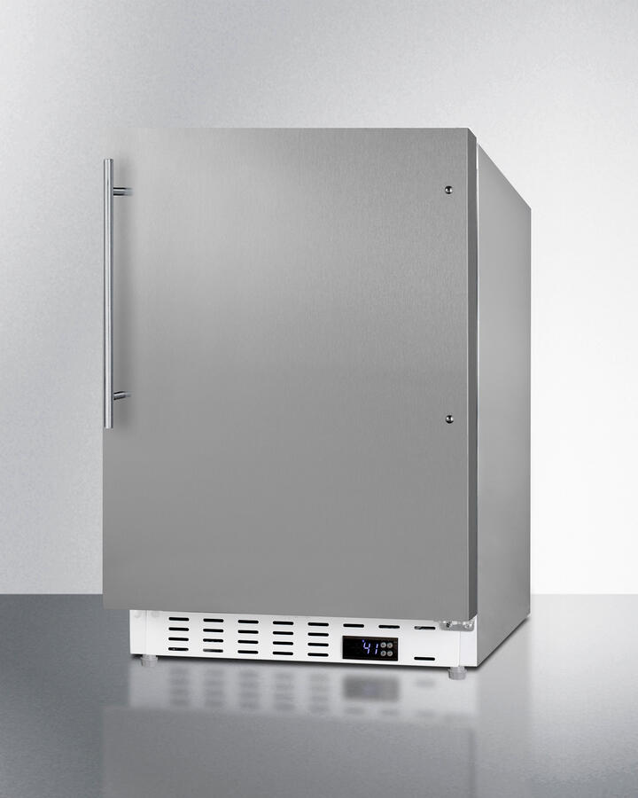 Summit ALR46WCSSHV 20" Wide Built-In All-Refrigerator, Ada Compliant