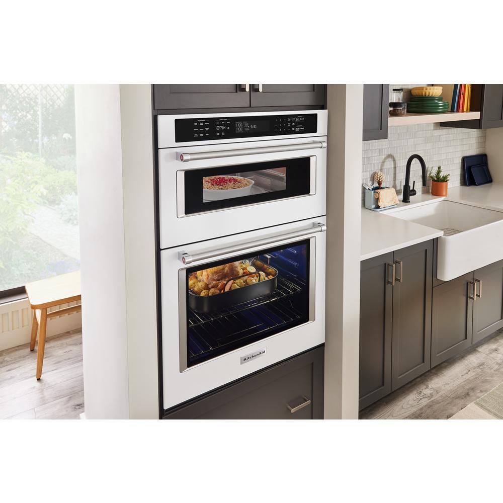 Kitchenaid KOEC530PWH Kitchenaid® Combination Microwave Wall Ovens With Air Fry Mode