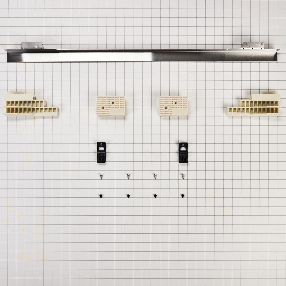 Jennair W10801482 Built-In Range Flush Installation Trim Kit, Stainless Steel