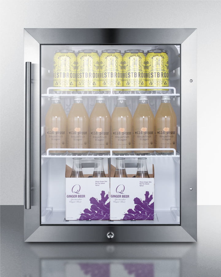 Summit SCR314L Compact Beverage Center