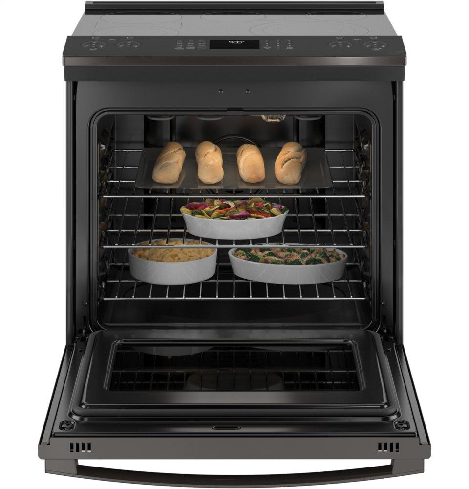 Ge Appliances PSS93BPTS Ge Profile™ 30" Smart Slide-In Electric Convection Range With No Preheat Air Fry