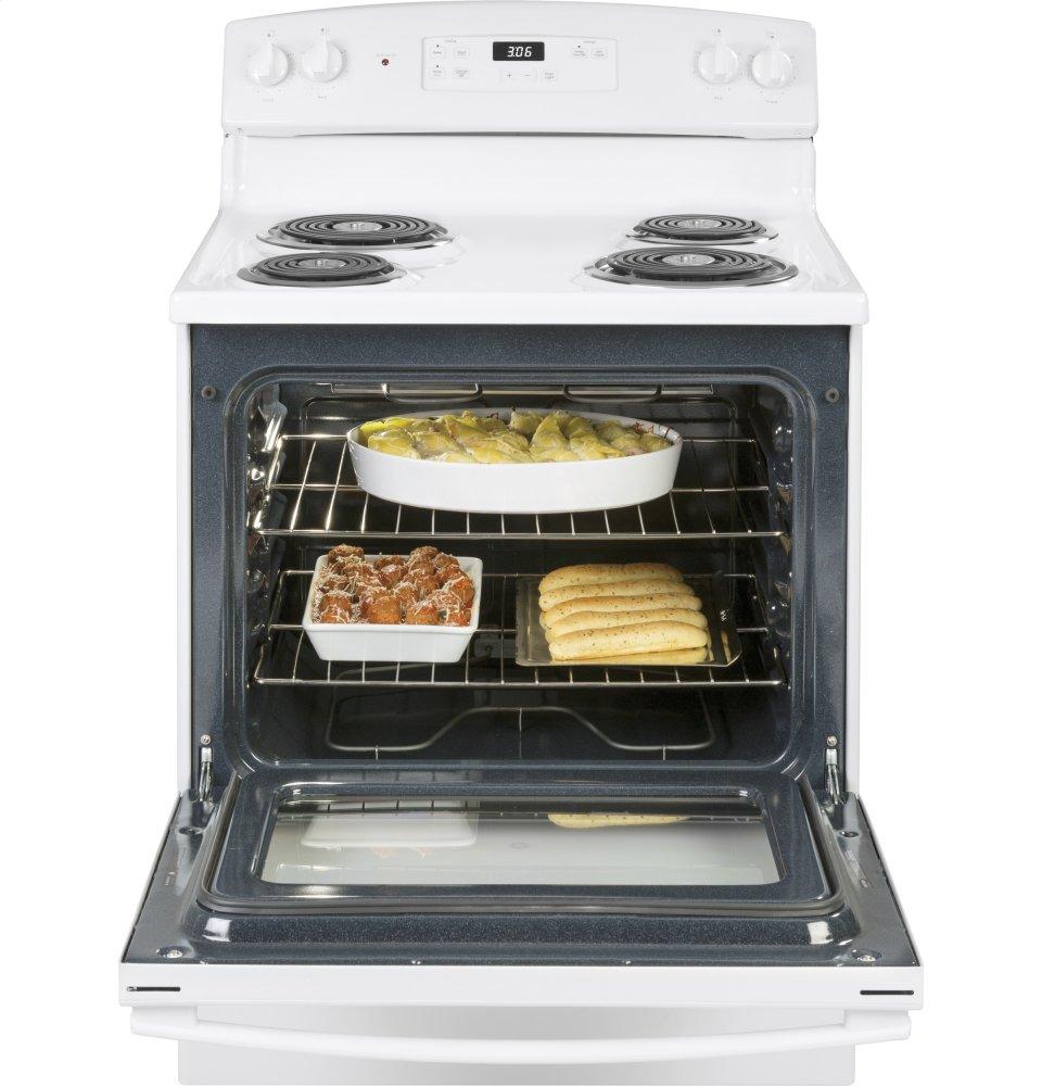 Ge Appliances JBS360DMWW Ge® 30" Free-Standing Electric Range
