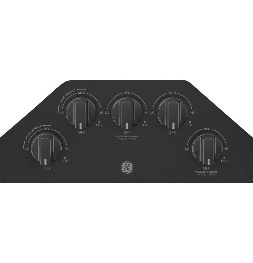 Ge Appliances JGP5036DLBB Ge® 36" Built-In Gas Cooktop With 5 Burners And Dishwasher Safe Grates