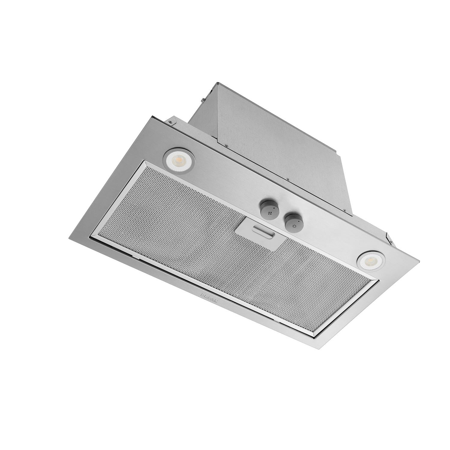 Broan PM400SS Broan® 21-Inch Custom Range Hood Power Pack, 450 Max Blower Cfm, Stainless Steel