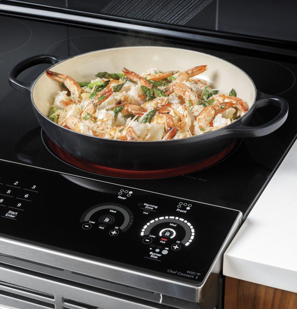 Ge Appliances PSS93BPTS Ge Profile™ 30" Smart Slide-In Electric Convection Range With No Preheat Air Fry