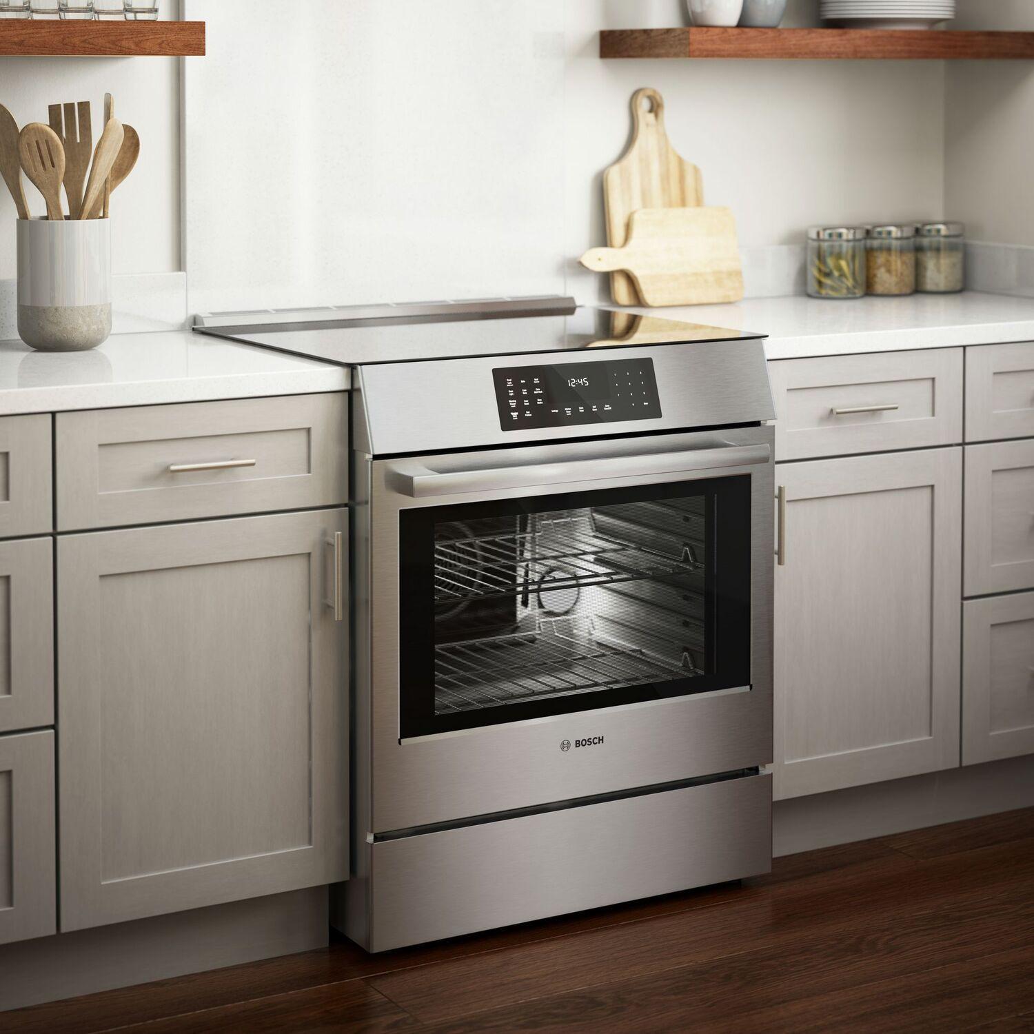 Bosch HIIP057U Benchmark® Induction Slide-In Range 30'' Stainless Steel Hiip057U