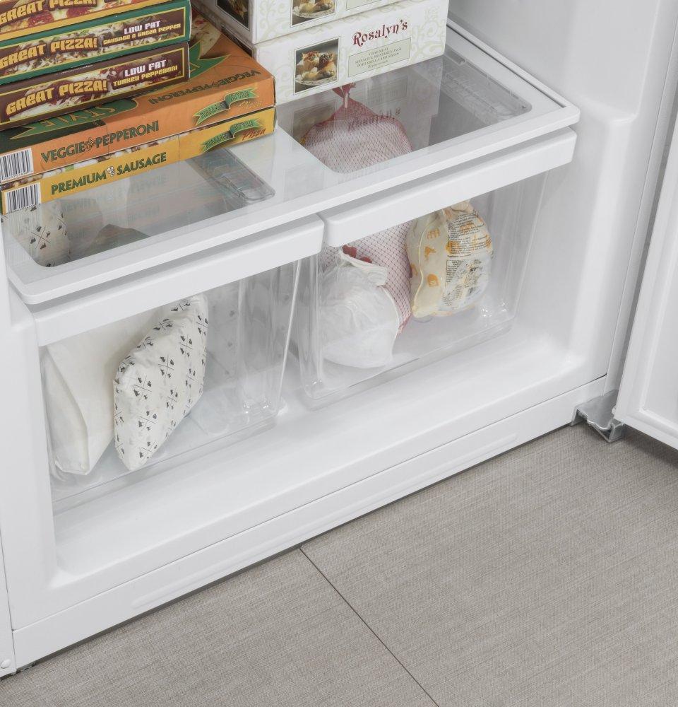 Ge Appliances FUF21DLRWW Ge® 21.3 Cu. Ft. Frost-Free Upright Freezer