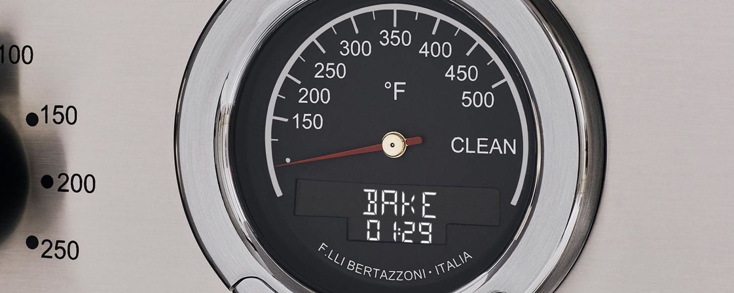 Bertazzoni PROF304INSXT 30 Inch Induction Range, 4 Heating Zones, Electric Self-Clean Oven Stainless Steel