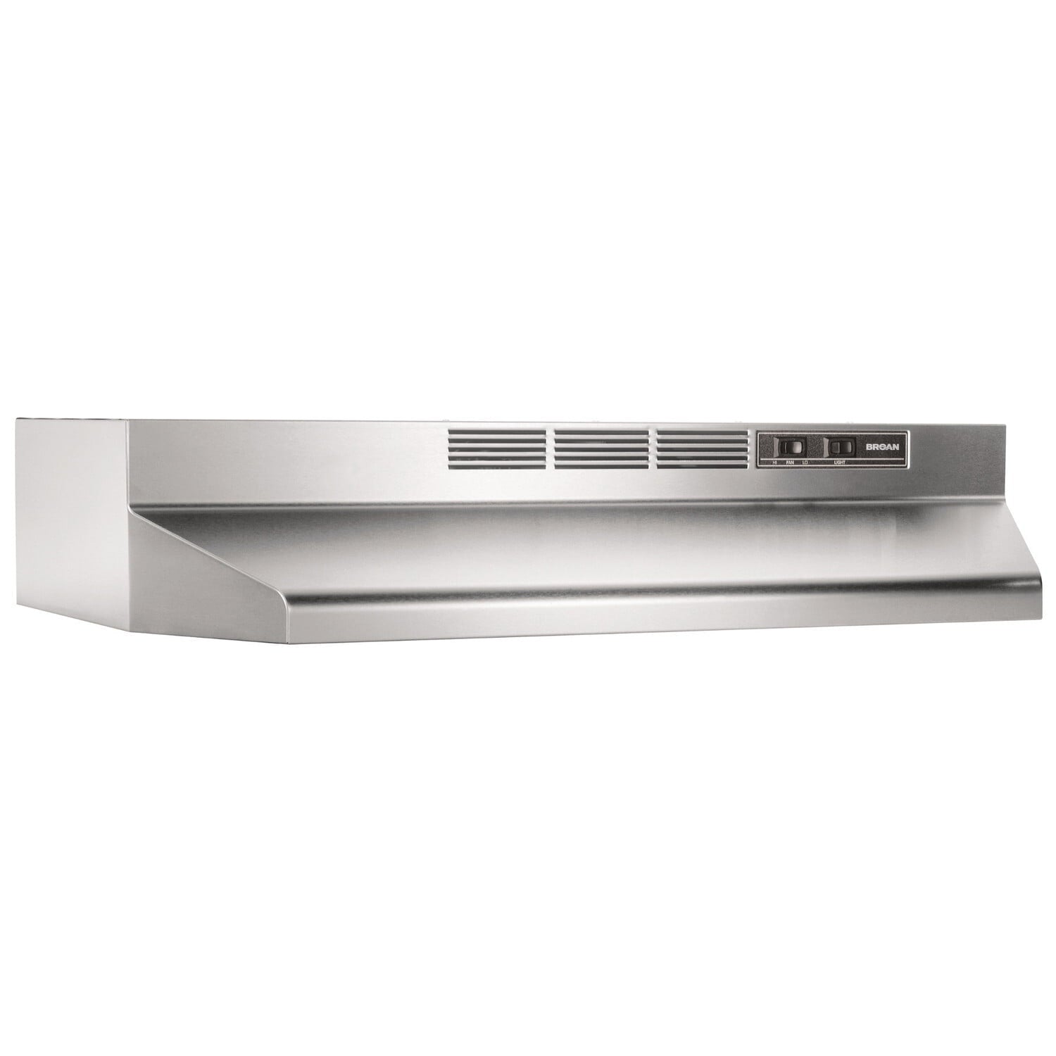 Broan BUEZ130SS Broan® 30-Inch Ductless Under-Cabinet Range Hood W/ Easy Install System, Stainless Steel