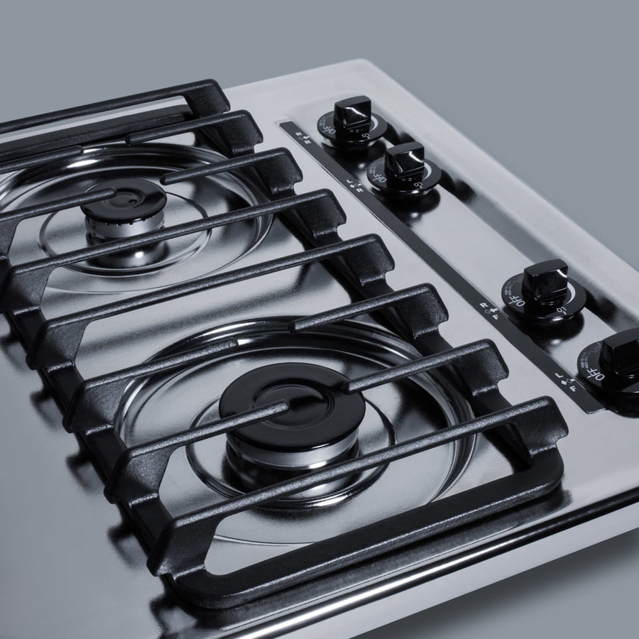 Summit ZTL033S 24" Wide 4-Burner Gas Cooktop