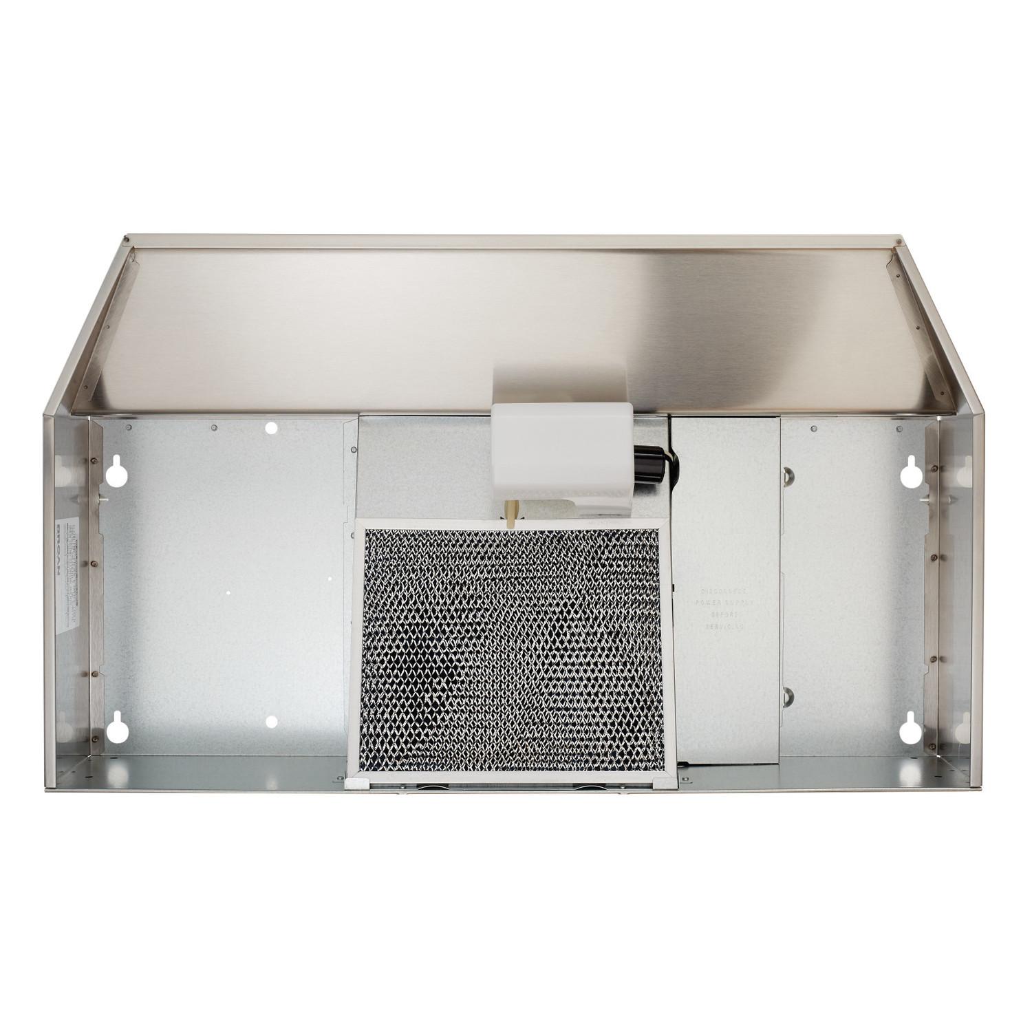 Broan 413604 Broan® 36-Inch Ductless Under-Cabinet Range Hood, Stainless Steel
