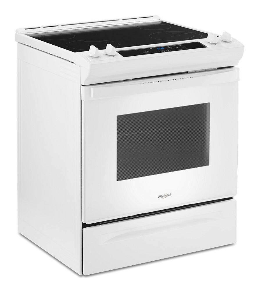 Whirlpool WEE515S0LW 4.8 Cu. Ft. Whirlpool® Electric Range With Frozen Bake™ Technology