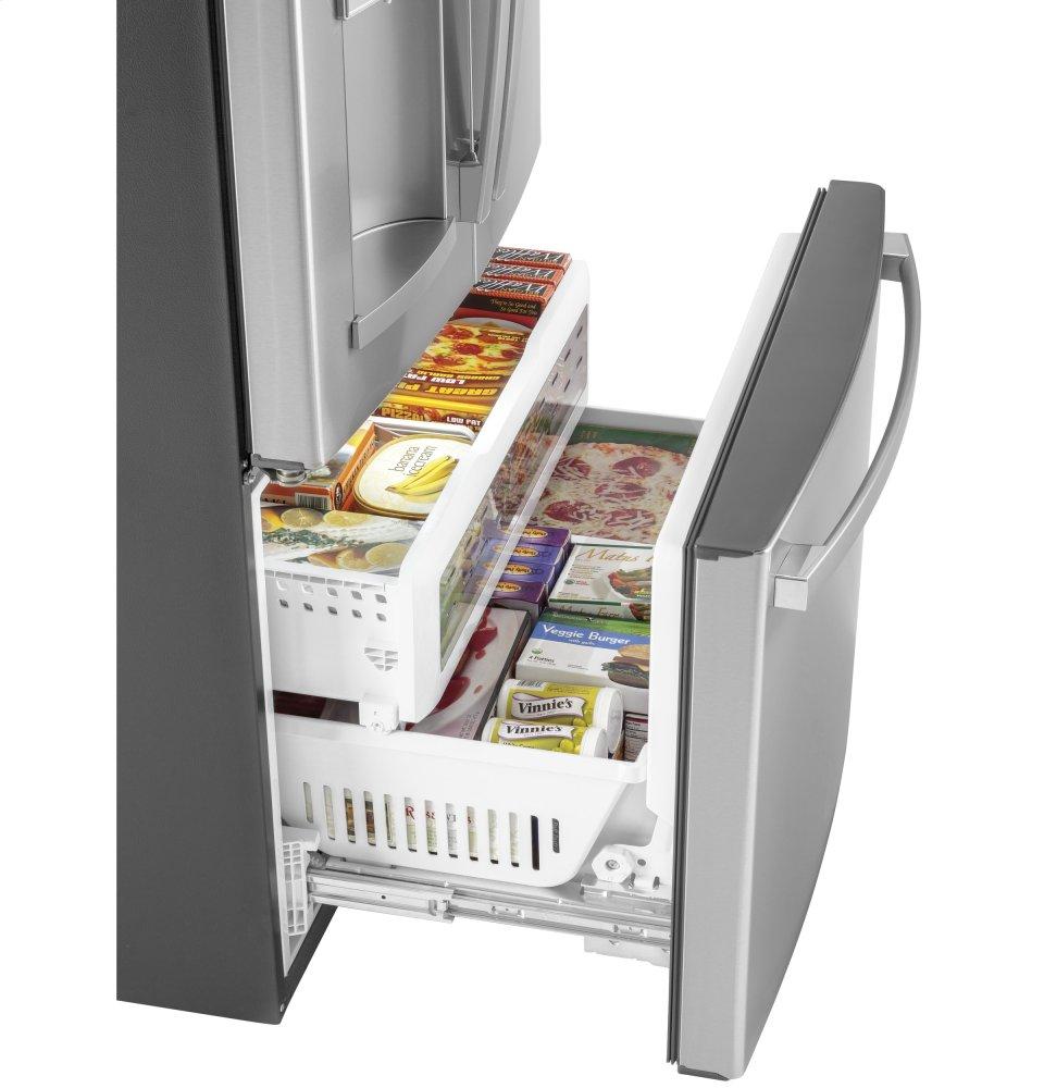 Ge Appliances GFD28GYNFS Ge® 27.7 Cu. Ft. Fingerprint Resistant French-Door Refrigerator With Door In Door