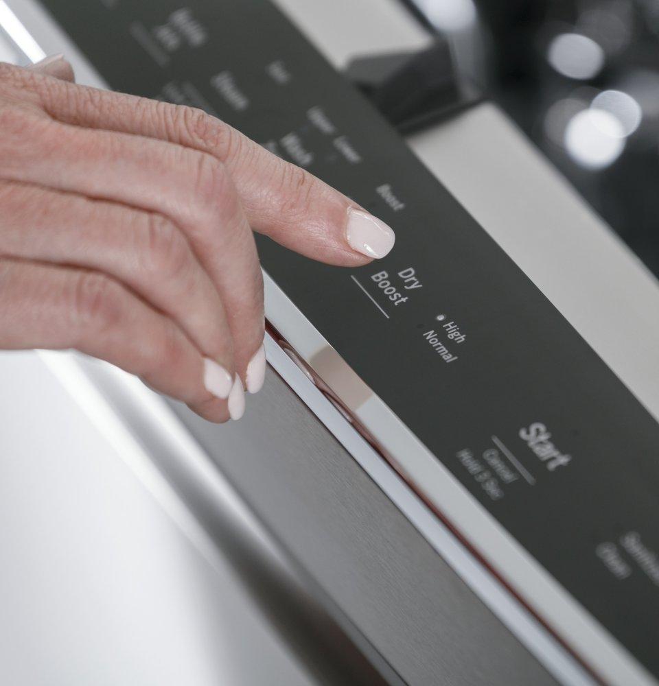 Ge Appliances PDT715SYNFS Ge Profile™ Fingerprint Resistant Top Control With Stainless Steel Interior Dishwasher With Sanitize Cycle & Dry Boost With Fan Assist