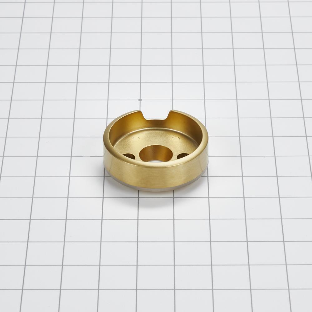 Jennair W11316873 Range Brass Knob Bezel, Surface/Grille