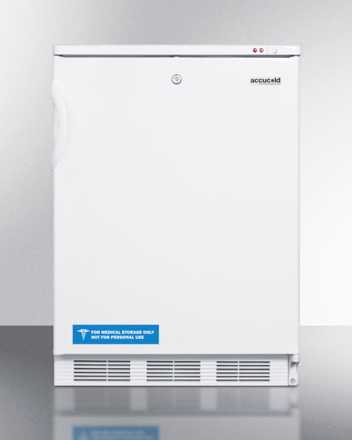 Summit VT65ML7 Commercially Listed -25 C Medical All-Freezer With Front Lock, For Freestanding Use