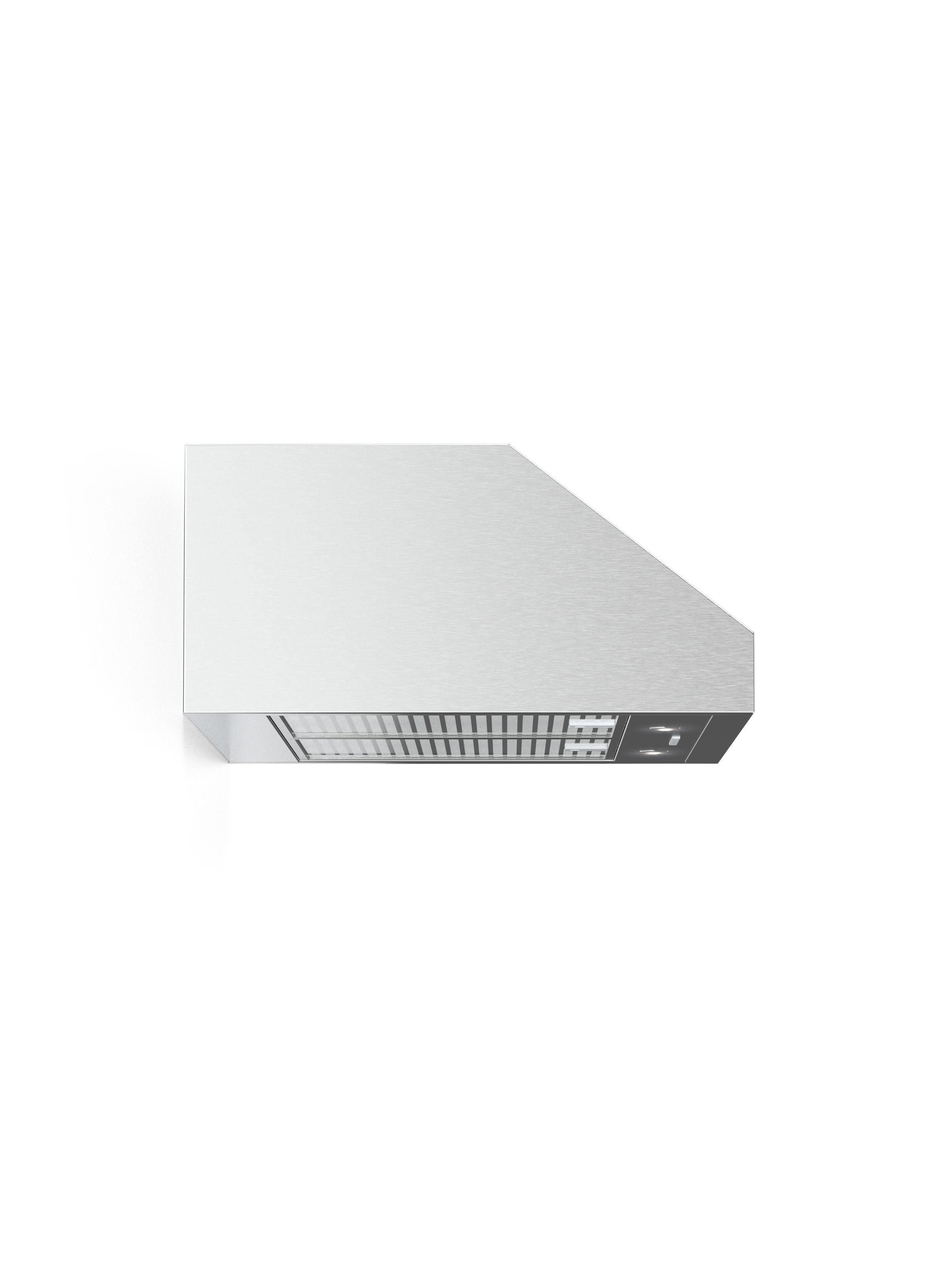 Verona VELP3010GSS 30" Designer Low Profile Hood, Wall-Mount - 600 Cfm - 4 Speeds