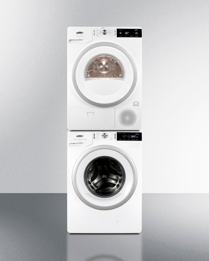 Summit SLS24W4P Washer/Heat Pump Dryer Combination