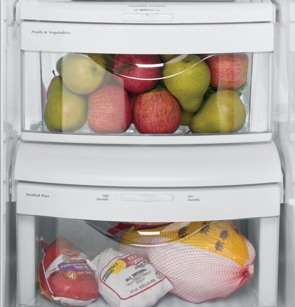 Ge Appliances GSS23HSHSS Ge® 23.2 Cu. Ft. Side-By-Side Refrigerator