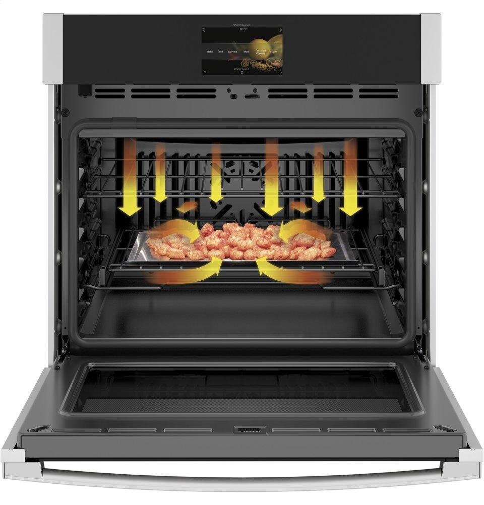 Ge Appliances PTS9000SNSS Ge Profile™ 30" Smart Built-In Convection Single Wall Oven With In-Oven Camera And No Preheat Air Fry