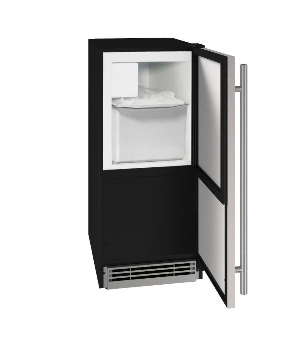 U-Line UHCR115SS01A Hcr115 15" Crescent Ice Maker With Stainless Solid Finish (115V/60 Hz Volts /60 Hz Hz)