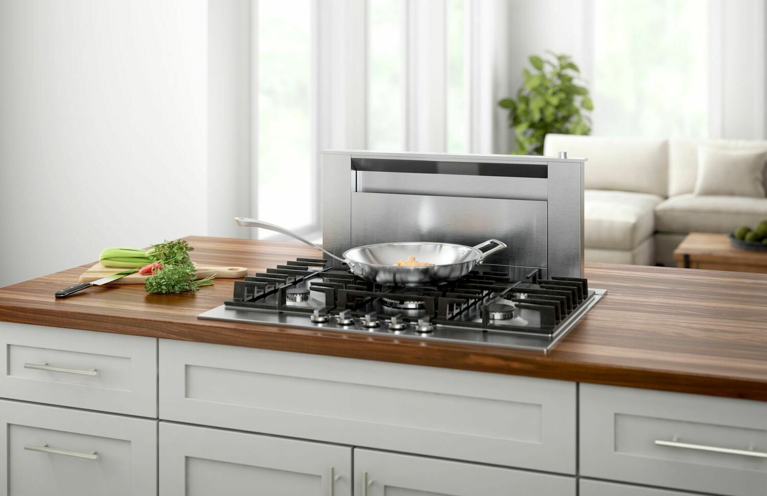 Bosch NGM8657UC 800 Series Gas Cooktop 36'' Stainless Steel Ngm8657Uc