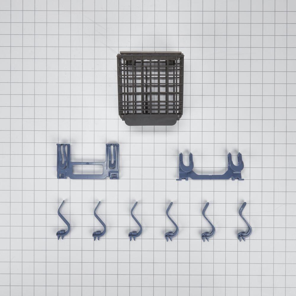 Maytag DISHEXTEND Dishwasher Silverware Basket Extension Kit - Black-Gray-Blue