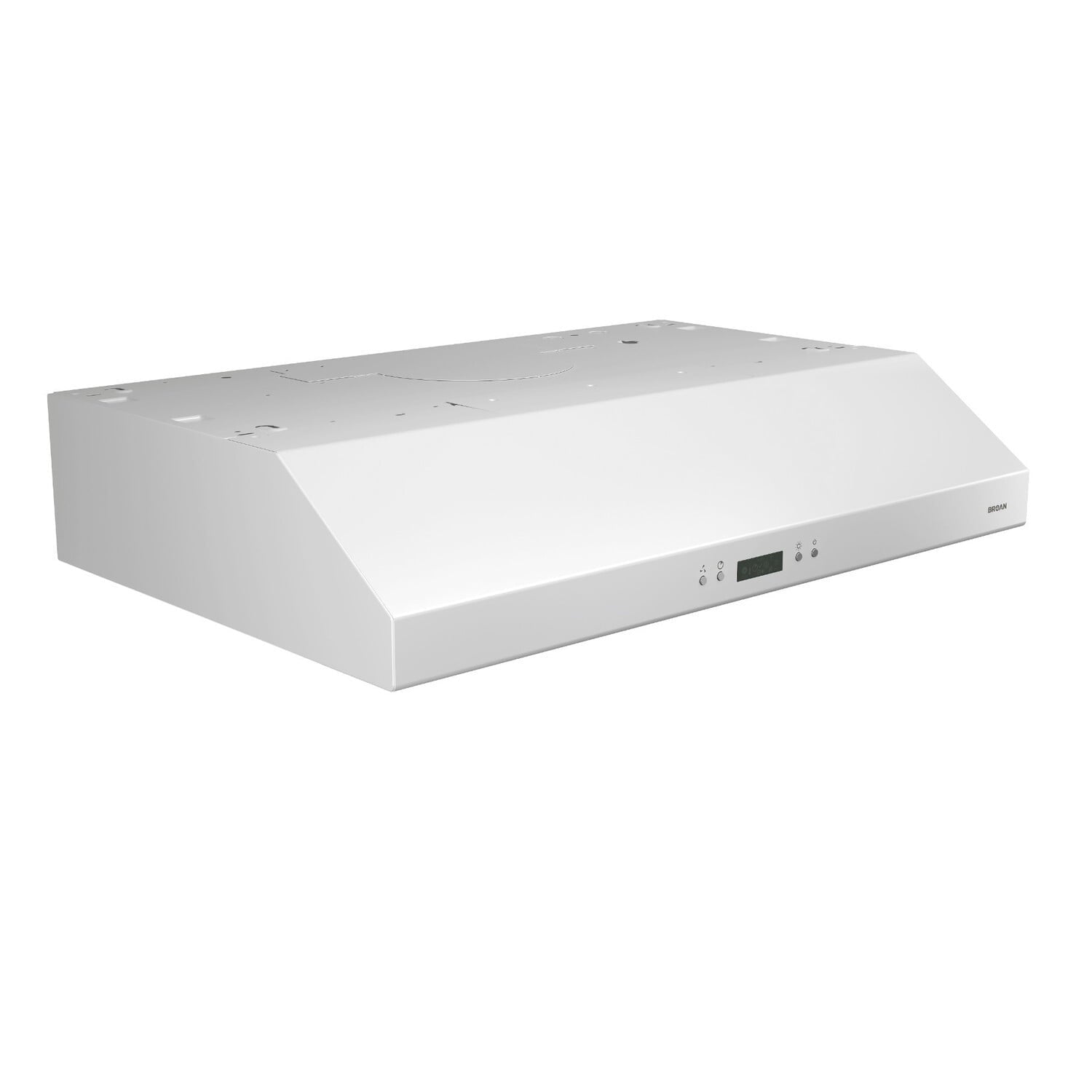Broan BCDJ130WH Broan® 30-Inch Convertible Under-Cabinet Range Hood W/ Heat Sentry®, 400 Cfm, White
