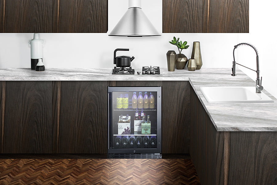 Summit ALBV2466CSS 24" Wide Built-In Beverage Cooler, Ada Compliant