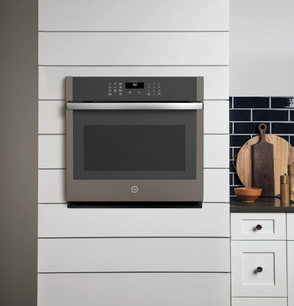 Ge Appliances JTS3000ENES Ge® 30" Smart Built-In Self-Clean Single Wall Oven With Never-Scrub Racks