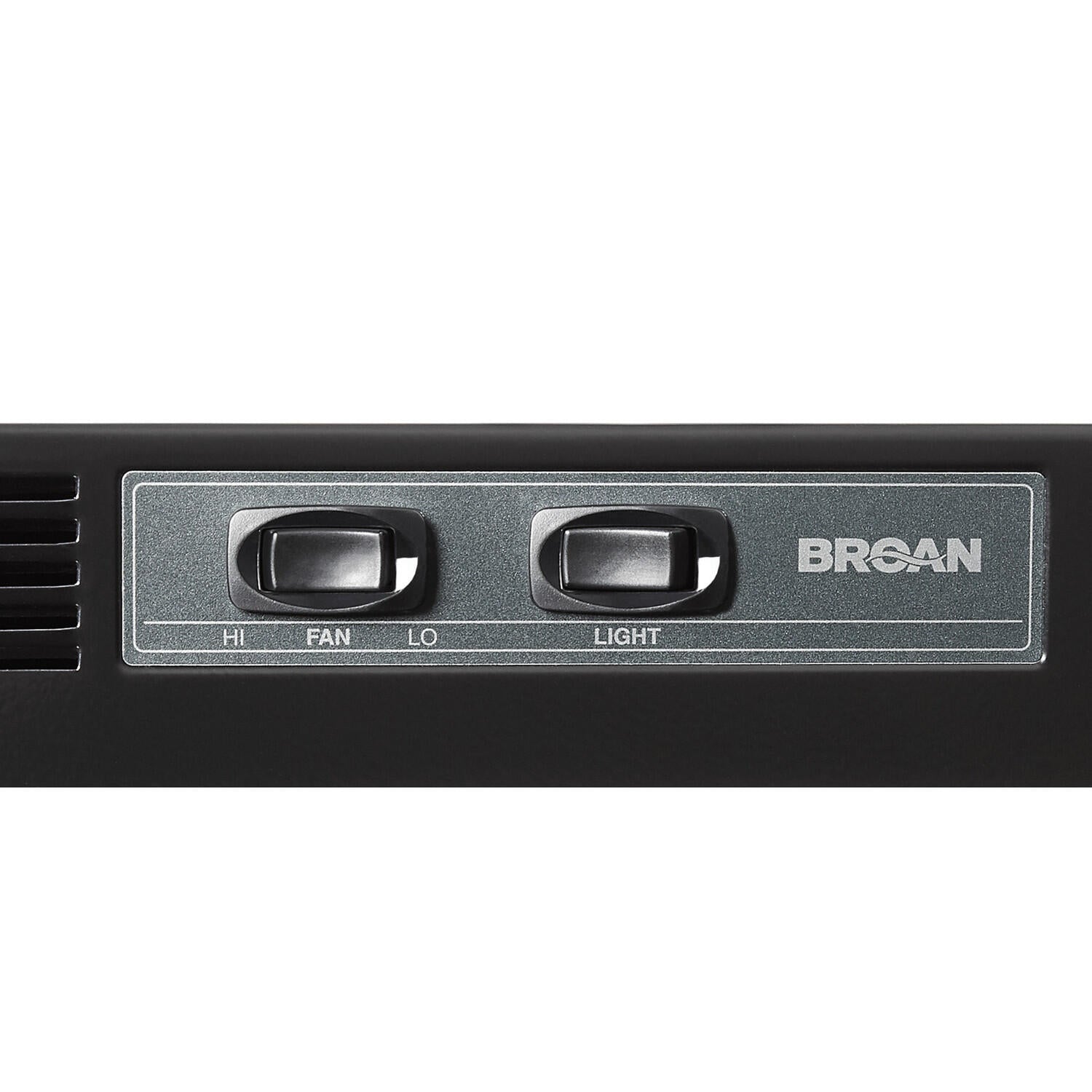 Broan BUEZ330BL Broan® 30-Inch Convertible Under-Cabinet Range Hood W/ Easy Install System, 220 Cfm, Black