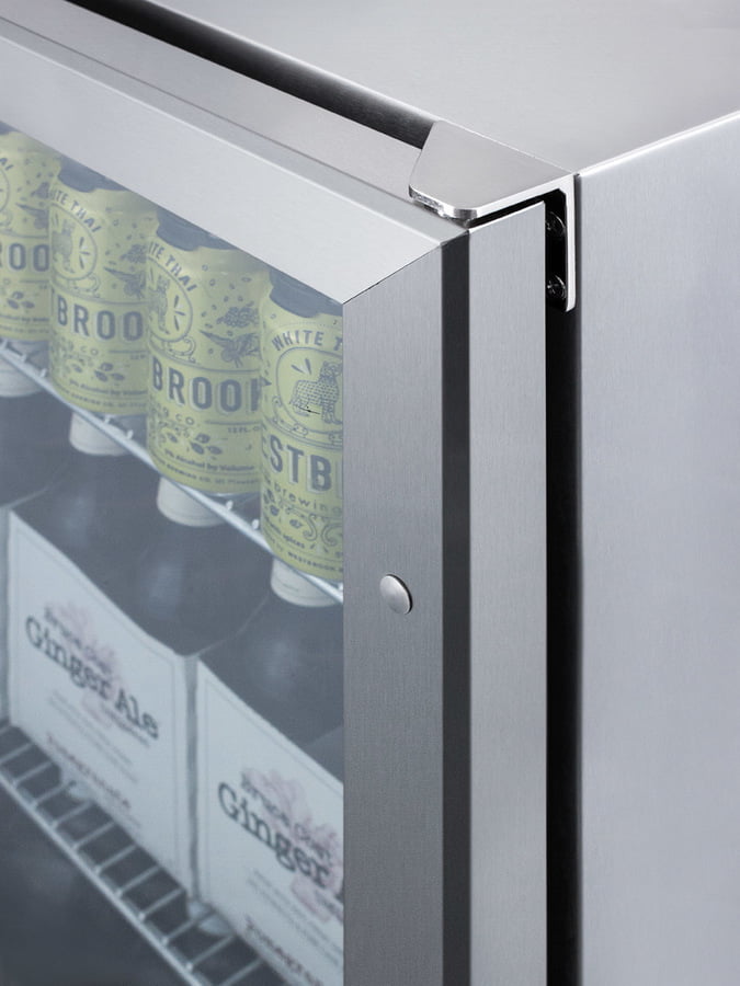 Summit SCR611GLOS 24" Wide Outdoor Beverage Center