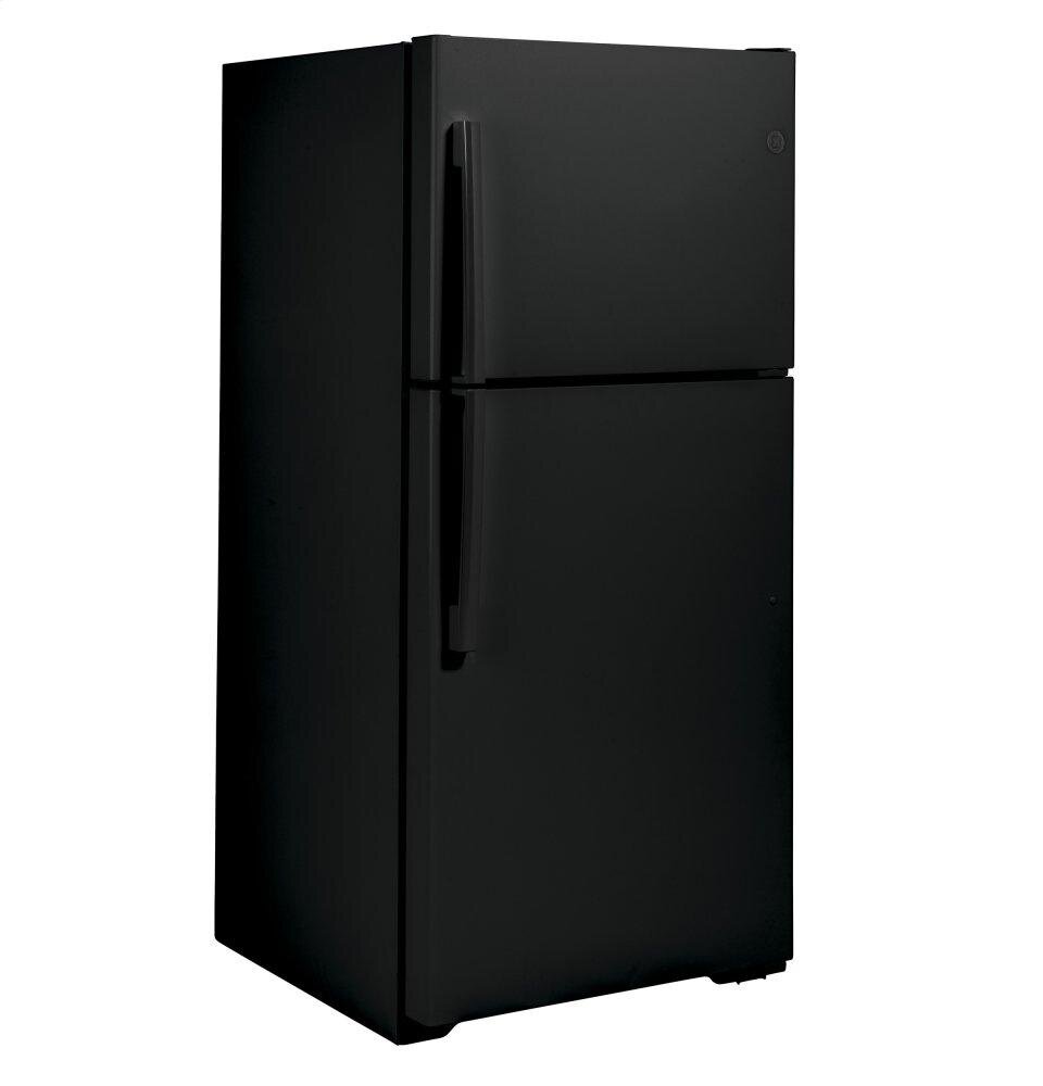 Ge Appliances GTE19JTNRBB Ge® Energy Star® 19.2 Cu. Ft. Top-Freezer Refrigerator