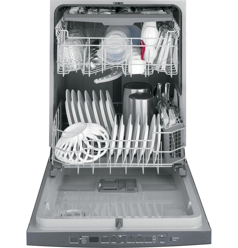 Ge Appliances GDT630PSMSS Ge® Top Control With Plastic Interior Dishwasher With Sanitize Cycle & Dry Boost