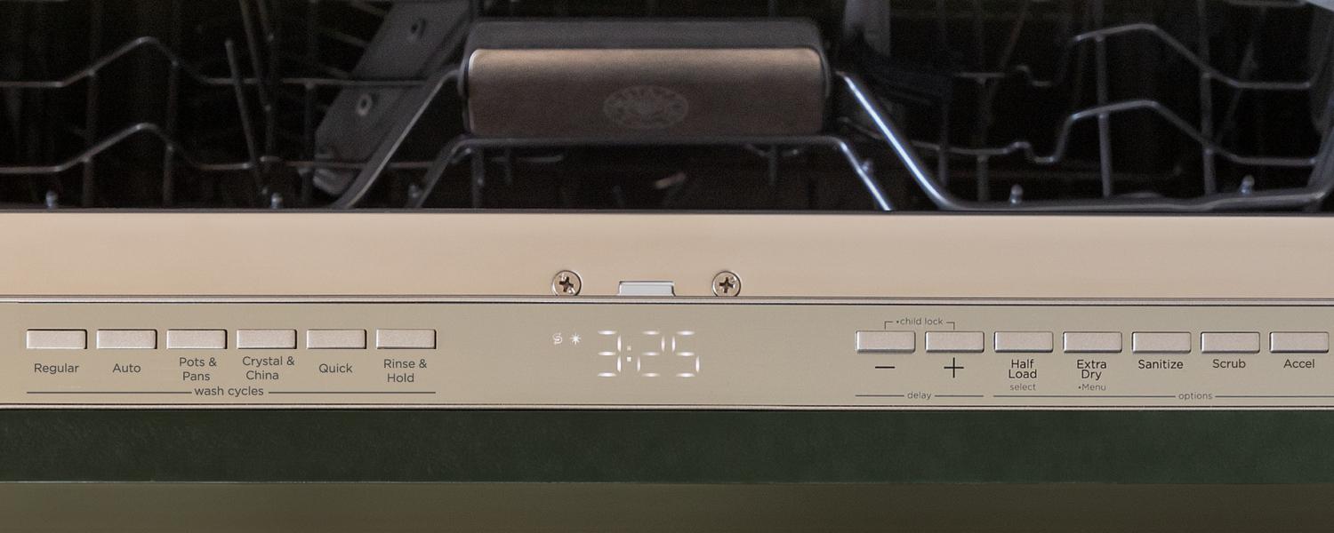 Bertazzoni DW24T3IXV 24 Inch Dishwasher Tall Tub With Stainless Steel Panel And Bar Handle, 15 Place Settings, 42 Db, 6 Wash Cycles Stainless Steel