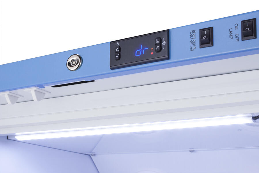 Summit ARG31PVBIADADL2B Performance Series Pharma-Vac 2.83 Cu.Ft. Ada Height Glass Door Commercial All-Refrigerator For The Display And Refrigeration Of Vaccines; Designed For Freestanding Or Recessed Installation, With Factory-Installed Data Logger