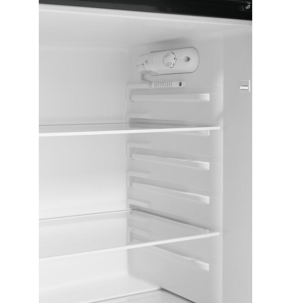 Ge Appliances GPV10FGNBB Ge® 9.8 Cu. Ft. 12 Volt Dc Power Top-Freezer Refrigerator